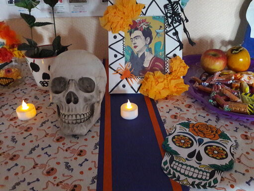 altar del día de muertos